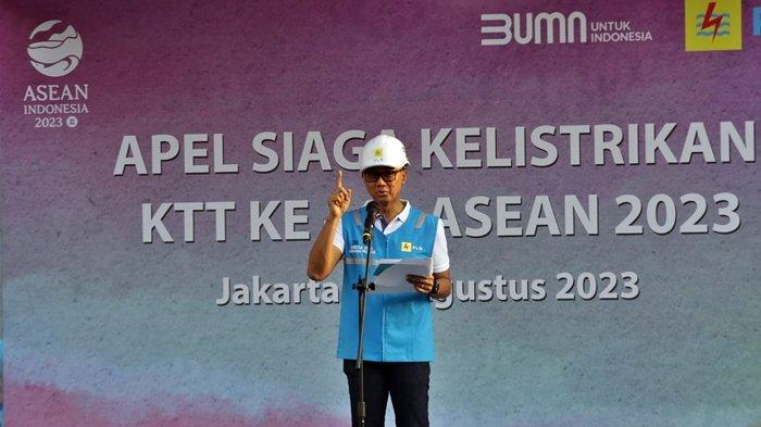 PT PLN (Persero) menggelar apel siaga kelistrikan pada Kamis (31/8/2023) di Istora Senayan, Jakarta jelang Konferensi Tingkat Tinggi (KTT) Ke-43 ASEAN yang akan berlangsung pada 5–7 September 2023 di Jakarta.