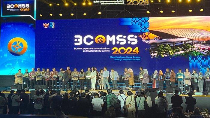 PTBA meraih penghargaan Silver di bidang Community Involvement & Development (CID) Lingkungan dalam ajang BCOMSS 2024