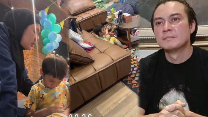 Paula Akhirnya Datang saat Acara Ultah Kenzo Selesai Usai tak Diundang, Keberadaan Baim Wong Disorot