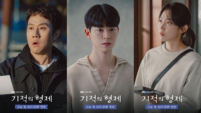Dari kiri: Jung Woo, Bae Hyun Sung, Park Yoo Rim dalam sinopsis drama Korea Miraculous Brothers
