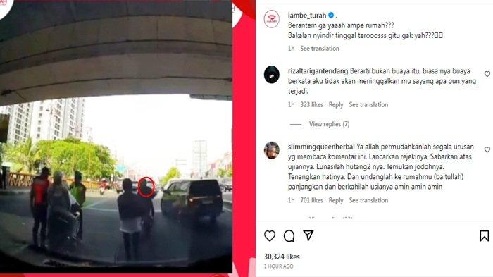 Viral aksi pemotor tega meninggalkan wanita yang dibonceng kabur saat ditilang polisi.