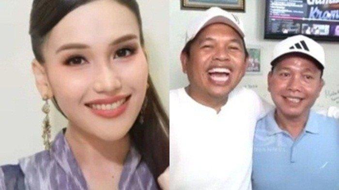 Dedi Mulyadi dan Ayah Rozak (kanan). Perjodohan Ayu Ting Ting dan Dedi Mulyadi Bocor