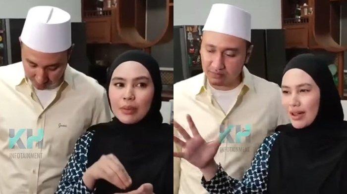 Pesan Kartika Putri (kanan) untuk haters Rizky Billar dan Lesti Kejora yang tak henti menghujat.