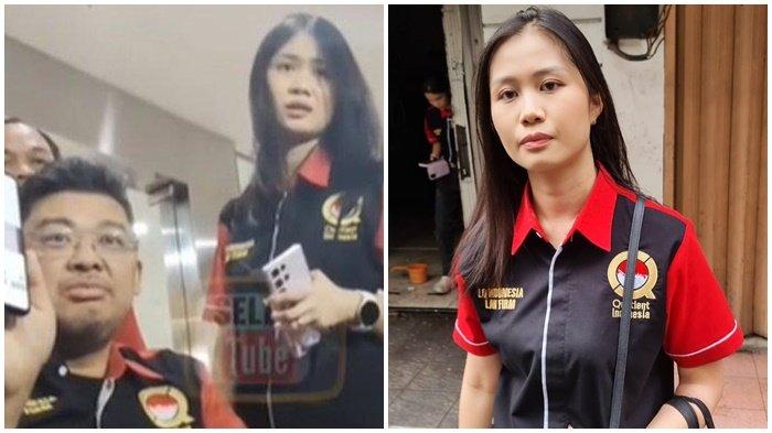 Alvin Lim dan istrinya, Phioruci Pangkaraya (kiri) Phioruci Pangkaraya (kanan) Phioruci Pangkaraya marah saat suaminya, Alvin Lim diwawancara.