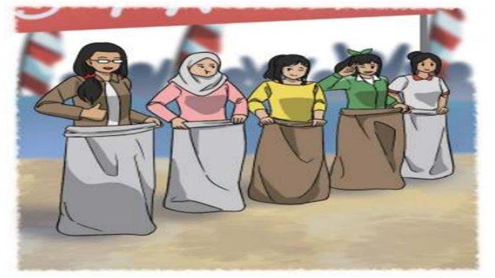 Picture 1.5. Sack race