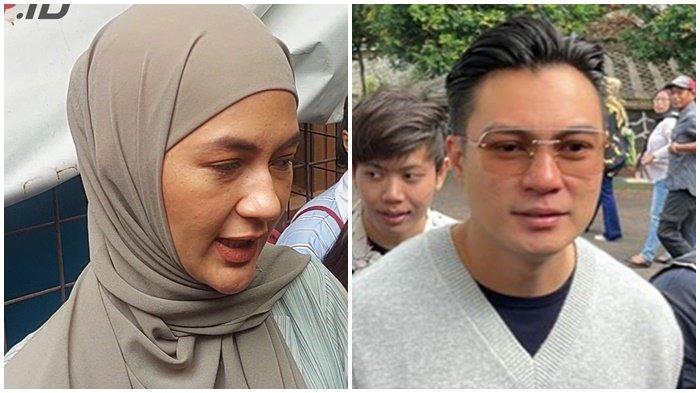 Paula Verhoeven (kiri) Baim Wong (kanan). - Pihak Paula ragukan kebenaran bukti perselingkuhan dari pihak Baim Wong.