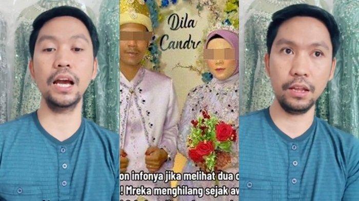 Pihak WO (kiri) menguak sudah 6 kali ditagih sebelum akhirnya pengantin viral di Palembang kabur.