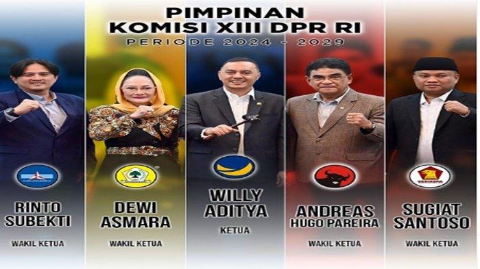 Pimpinan Komisi XII DPR RI
