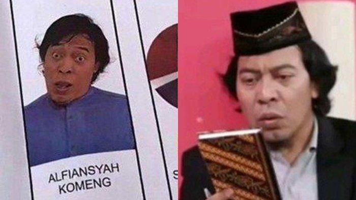 Profil Komeng Komedian yang Foto Lucunya di Surat Suara DPD Jabar Viral
