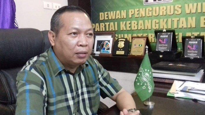Ketua Dewan Pengurus Wilayah Partai Kebangkitan Bangsa Sumatera Selatan (DPW PKB Sumsel) Drs Ramlan Holdan.