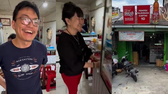 Reaksi Cece dan Iii pemilik kedai pempek Kartini 10 usai jual pempek Rp 119 ribu 5 butir.