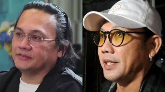 (Kiri) Farhat Abbas (kanan) Denny Sumargo - Reaksi Denny Sumargo usai dilaporkan Farhat Abbas ke. Polisi.