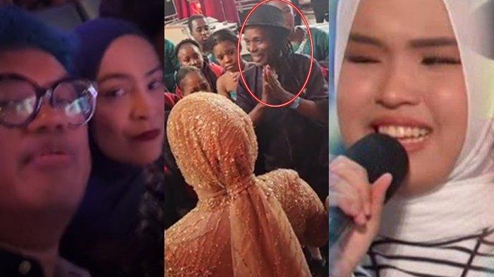 Reaksi peserta America's Got Talent saat Putri Ariani juara 4