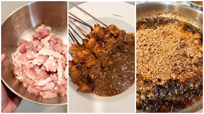 Resep sate ayam homemade bumbu kecap, menu andalan untuk bakar-bakar malam tahun baru 2025.