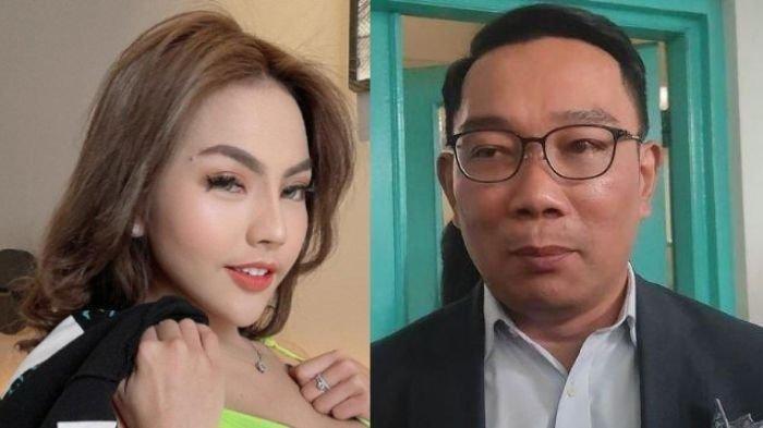 RIDWAN KAMIL TES DNA - (Kanan) Ridwan Kamil dan (Kiri) Sosok Lisa Mariana via tangkapan layar. Ridwan Kamil Ladeni Tantangan Lisa Mariana Tes DNA.