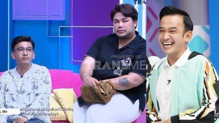 Ruben Onsu saat jalani pekerjaanya sebagai presenter usai gugat cerai Sarwendah.