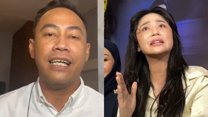 Rully (kiri) mengaku gak masalah Dewi Perssik (kanan) sudah janda tiga kali, ngebet akan segera nikah.