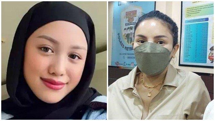 Laura Meizani alias Lolly (kiri) Nikita Mirzani (kanan). - Di tengah heboh salam cinta pada Vadel Badjideh, satu penyesalan Lolly diungkap artis Nikita Mirzani.
