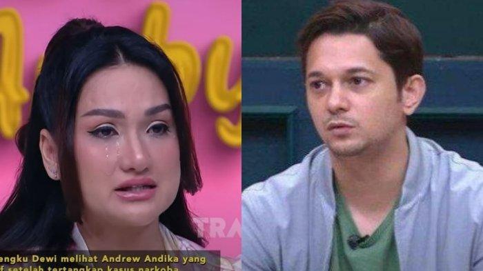 Sebulan pasca Ditahan Kasus Narkoba, Tengku Dewi Nangis Kuak Kondisi Andrew Andika di Bui