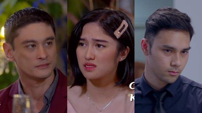 Dari kiri: Ghani, Nuna, dan Baskara dalam sinopsis sinetron Cinta Tanpa Karena yang dijadwalkan tayang malam ini.