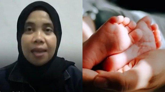 Siti Mauliah (37), warga Ciseeng, Kabupaten Bogor, baru menyadari bahwa bayinya tertukar saat menyusui. Kini kasus sedang ditangani Polres Bogor.