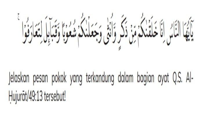 Soal nomor 1 PAI kelas 4 SD halaman 19 semester 1 Kurikulum Merdeka, Ayo Kerjakan