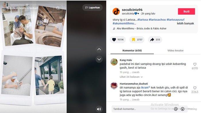 Sosok Ikram pria yang diduga sedang jalin hubungan dengan Larissa Chou
