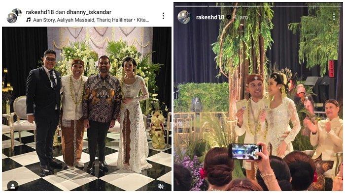 Unggahan Rakesh Bhagwandas Daryanani, desainer kondang perancang baju pengantin Thariq & Aaliyah Massaid.