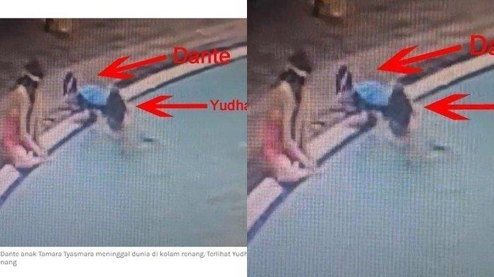 Sosok anak berbaju pink di kolam renang, di dekat Dante saat ditenggelamkan kekasih Tamara Tyasmara akhirnya diungkapkan artis Soraya Rasyid