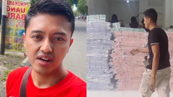SUMBER UANG BARU - Tangkapan layar TikTok Rama Wildan Senin (24/3/2025). Sumber uang yang ditimbun Rama Wildan terbongkar