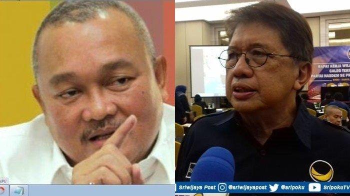 Syahrial Oesman mengaku menemui mantan Gubernur Sumsel Alex Noerdin berbicara Pilgub Sumsel, Rabu (3/4/2024)