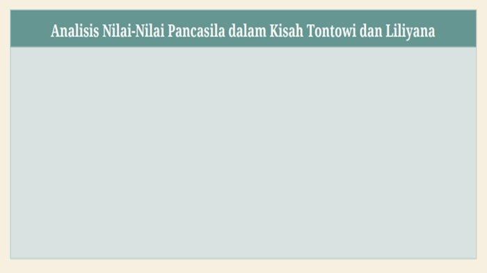 Tabel 1.1 Analisis Nilai-Nilai Pancasila dalam Kisah Tontowi dan Liliyana