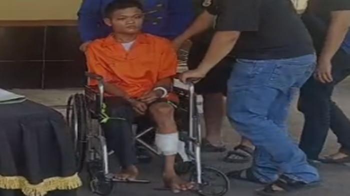 PENAMPAKAN PELAKU - Tampang Pelaku Pembunuh Bocah 6 Tahun di OKI