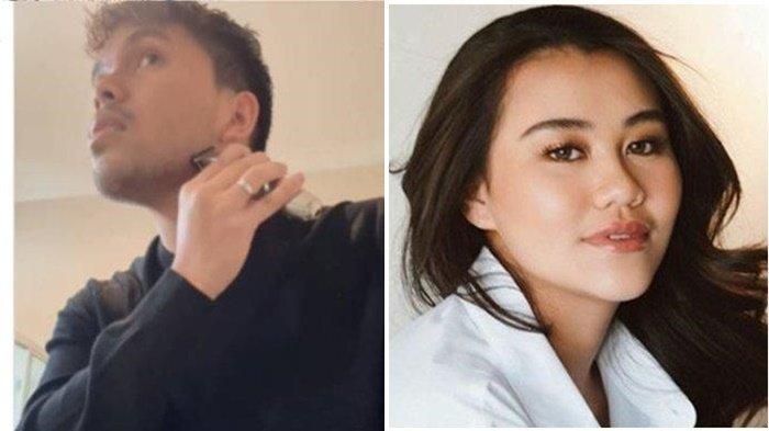 Saat melihat penampilan terbaru Thariq Halilintar tanpa kumis dan brewok, Aaliyah Massaid pun tampak syok.