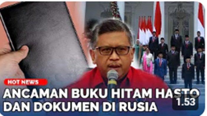 Video Buku Hitam Hasto Hingga Dokumen Mulai Dibuka, Soal Jokowi? Mensesneg: Jika Ada Sampaikan Saja