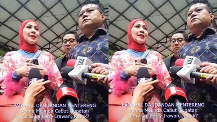Video Venna Melinda Cabut Gugatan Cerai ke Ferry Irawan