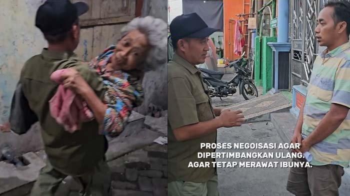 ANAK BUANG IBU: Viral lagi kejadian 4 anak tega buang ibu kandungnya ke panti jompo. Pemilik Griya Lansia Khusnul Khatimah elus dada dengar alasannya.