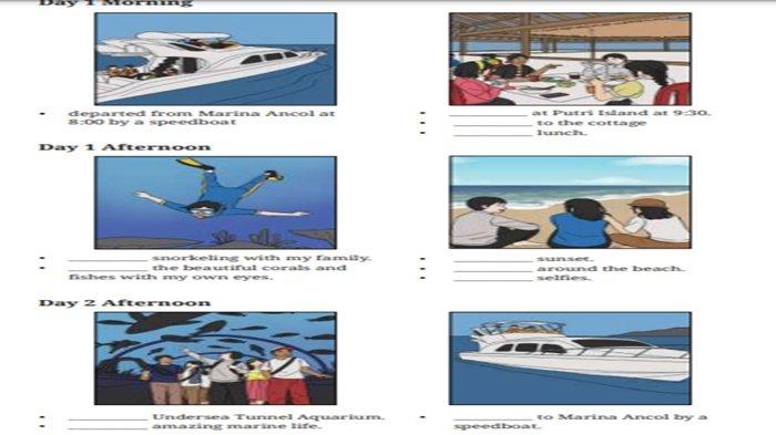Worksheet 2.28 Bahasa Inggris kelas 9 SMP halaman 133 Kurikulum Merdeka