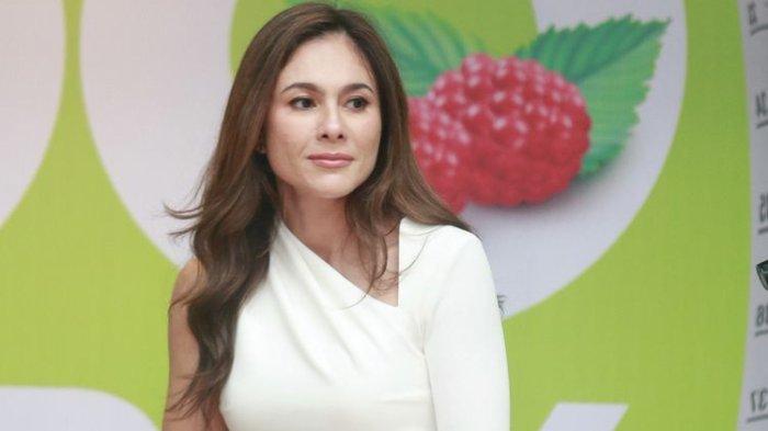 Wulan Guritno saat ditemui dalam jumpa pers Go Berry Indonesia kawasan Gunawarman, Jakarta Selatan, Selasa (31/1/2023).