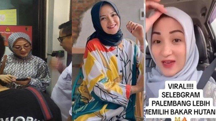Diam-diam Yoan Sandradyta tinggalkan Polda Sumsel, selebgram yang viral dukung bakar lahan
