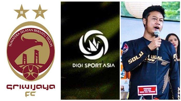 CEO PT Digi Sport Asia Anggoro Prajesta selaku pemegang saham mayoritas PT SOM manajemen pengelola Sriwijaya FC.