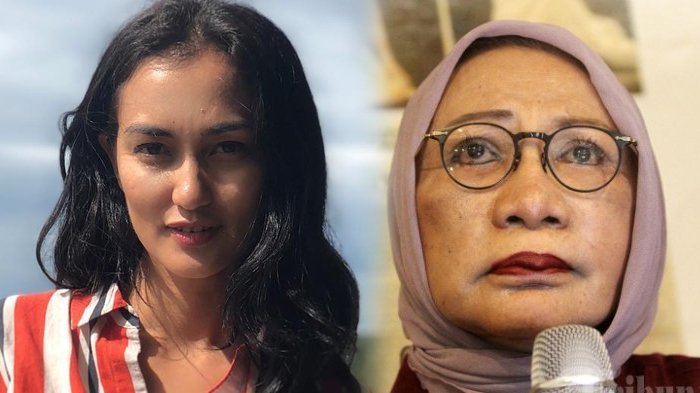 Atiqah Hasiholan dan Ratna Sarumpaet