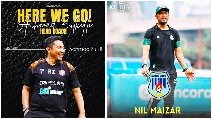 AZUL VS NIL - Sriwijaya FC dengan pelatih kepalanya Achmad Zulkifli bakal Derby Sumsel menghadapi Sumsel United yang digadang bakal dilatih coach Nil Maizar pada musim kompetisi Pegadaian Liga 2 2025/26.