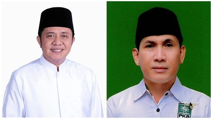 Mantan Gubernur Sumsel H Herman Deru SH MM dan Mantan Walikota Lubuklinggau dua periode Drs H Sopril Nurmansyah Prana Putra Sohe MM