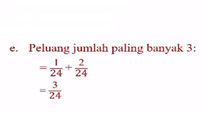Gambar kunci jawaban Matematika kelas 10 SMA Bab 8 Peluang halaman 230-231, Soal Aplikasi.
