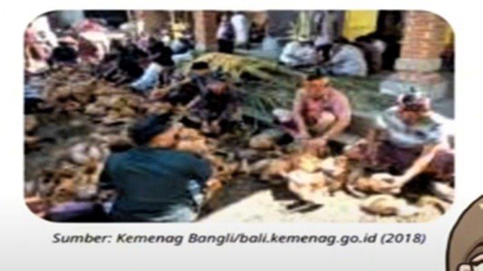 Gambar soal dan kunci jawaban Pendidikan Pancasila kelas 4 SD Kurikulum Merdeka latihan Sub Bab C dan D.