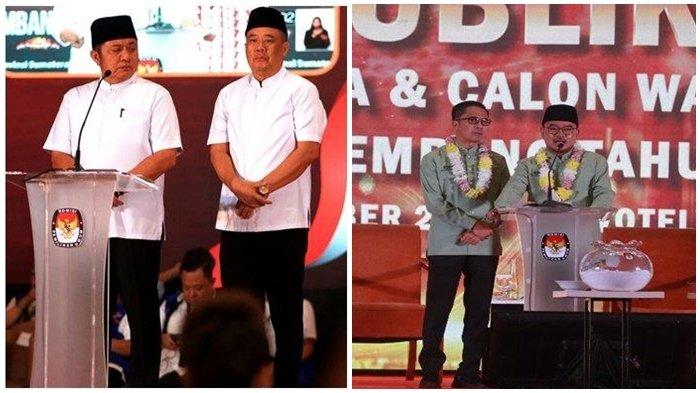 Beberapa lembaga survei merilis hasil quick count unggulnya perolehan suara HDCU (Herman Deru-Cik Ujang) di Pilgub Sumsel 2024 dan RDPS (Ratu Dewa-Prima Salam) di Pilkada Palembang 2024, Rabu (27/11/2024).