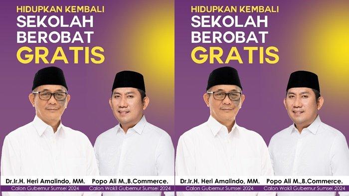 Bakal Calon Gubernur (Balongub) Sumatera Selatan (Sumsel) Heri Amalindo, hampir dipastikan berpasangan dengan Bupati Ogan Komering Ulu (OKU) Selatan Popo Ali Martopo maju Pilkada Sumsel November 2024 nanti.
