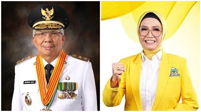 Bakal Calon Gubernur Sumsel Ir H Mawardi Yahya dikabarkan bakal beralih menggandeng Ketua DPRD Sumsel Dr Hj RA Anita Noeringhati SH MH untuk menjadi wakil pasangannya maju Pilkada Sumsel 2024.