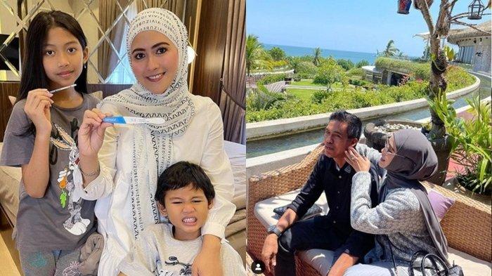 Meggy Wulandari dan suami yang kini tengah berbahagia